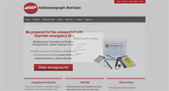 Desktop Screenshot of imprinters.com